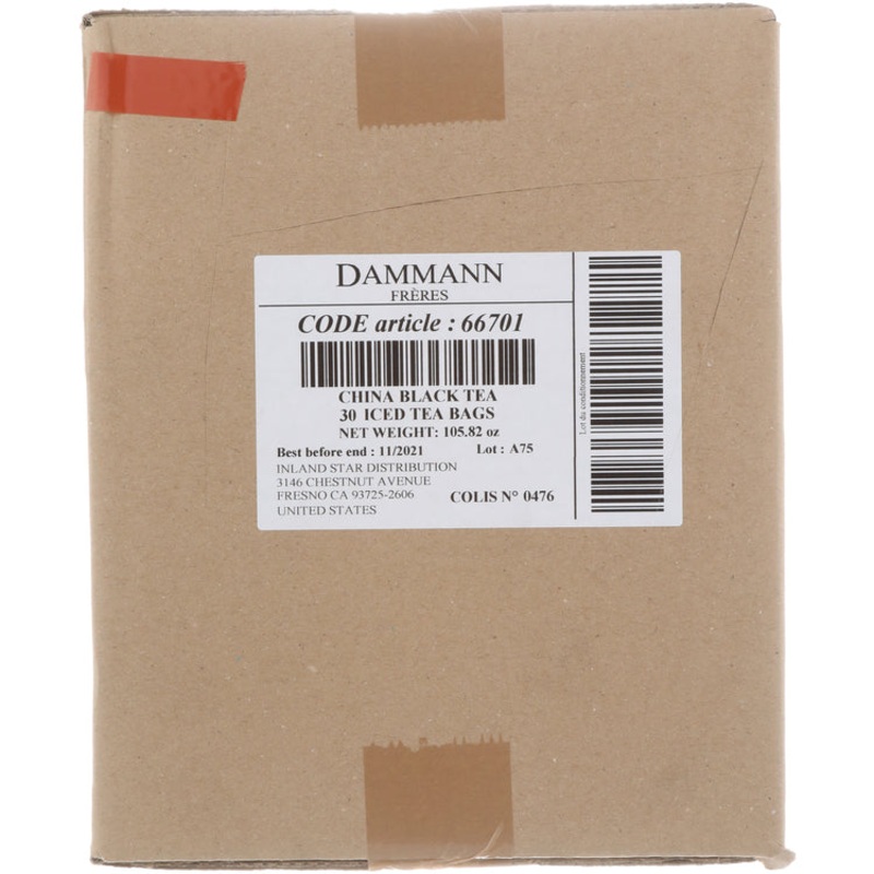 DAMMANN CHINA BLACK ICED TEA