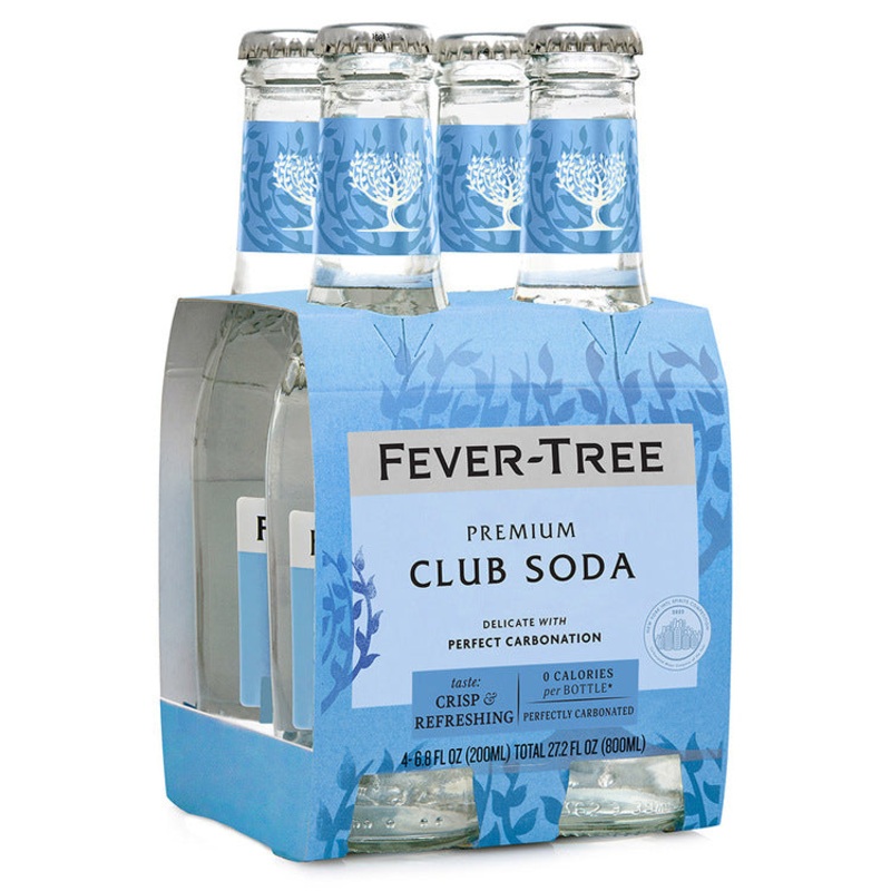 FEVER TREE CLUB SODA 6/4PK