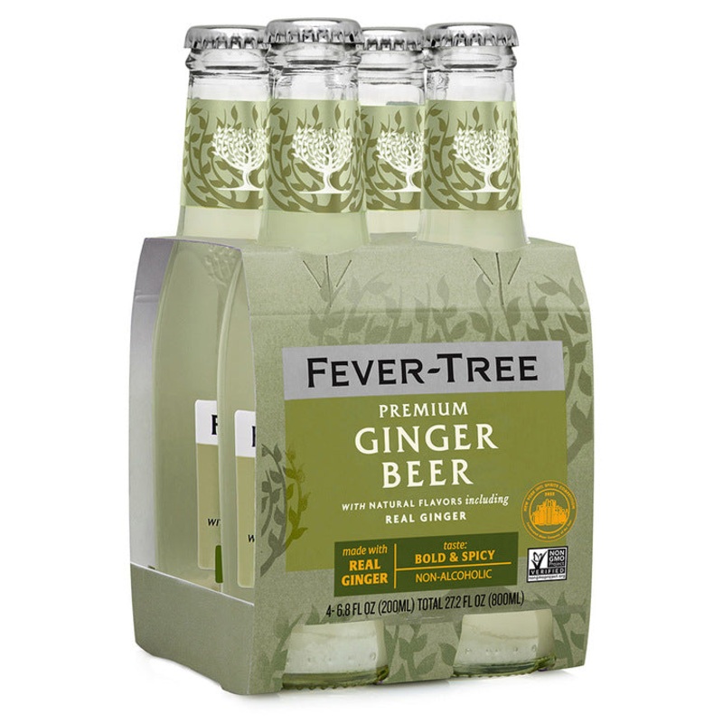 FEVER TREE GINGER BEER 6/4PK