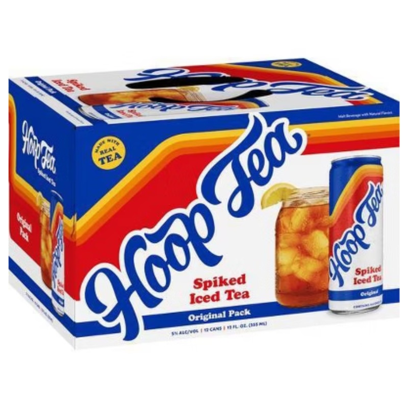 Hoop Tea Spiked Iced Tea Original 12pk Cans 12oz