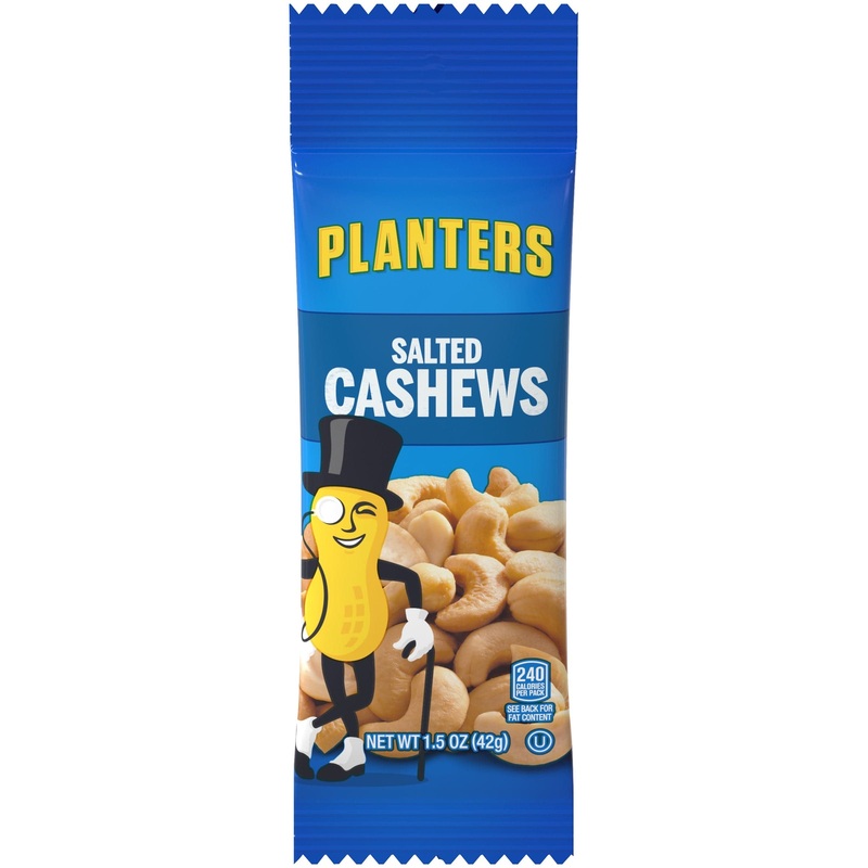 PLANTER'S SALTED CASHEWS 1.5OZ
