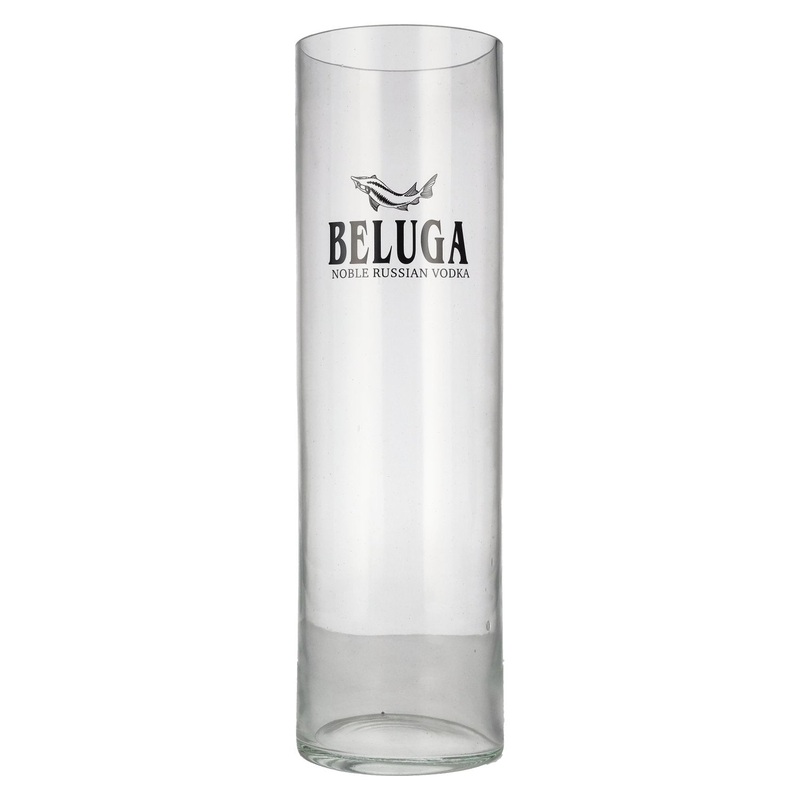 Beluga Noble Russian Vodka EXPORT Vase 50 cm