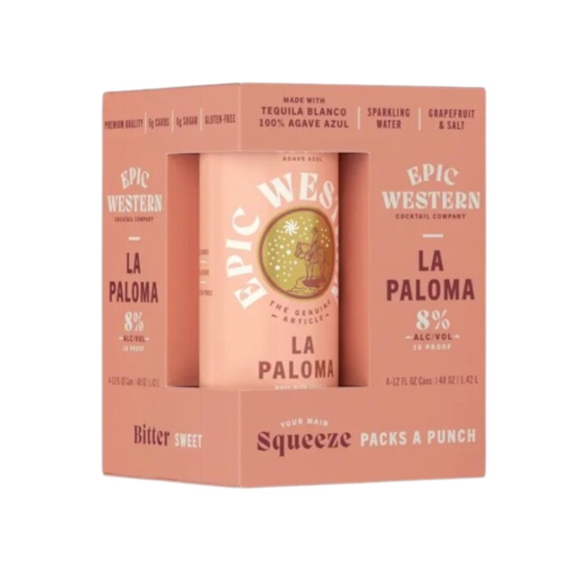 Epic Western La Paloma 355ml 4-Pack Can