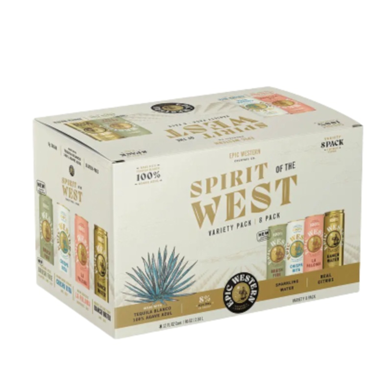 Epic Western Spirit Of The West Variety Pack 355ml 8-Pack Can