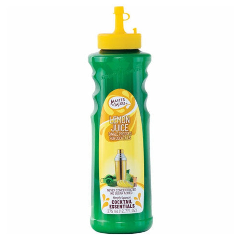 Master of Mixes Cocktail Essentials Single Pressed Lemon Juice 375ml