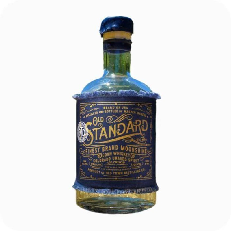 Old Standard Organic Corn Whiskey 'Moonshine'