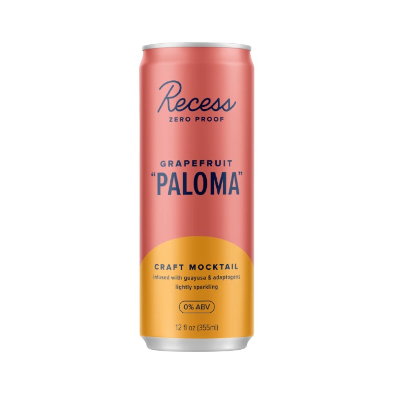 Recess Zero Proof Grapefruit Paloma 12oz 4-Pack Can