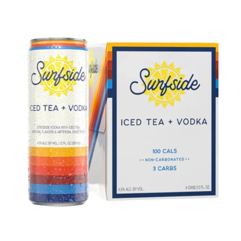 Surfside Iced Tea 12oz 4-Pack Can