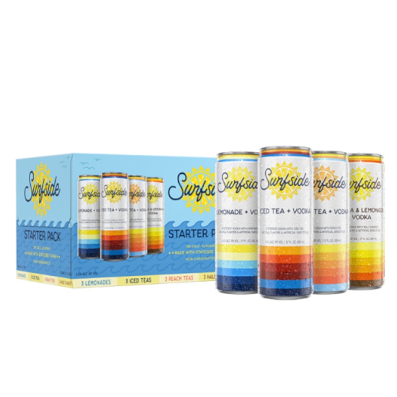 Surfside Variety Iced Tea or Starter Pack 12oz 8-Pack Can