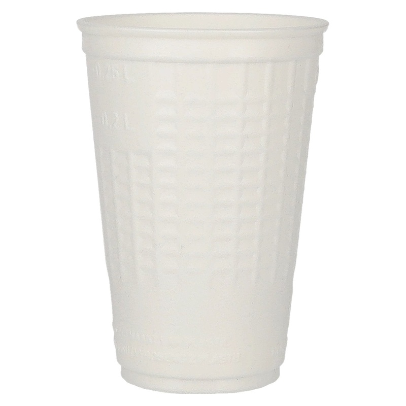 Thermo mug white 50x0.25l