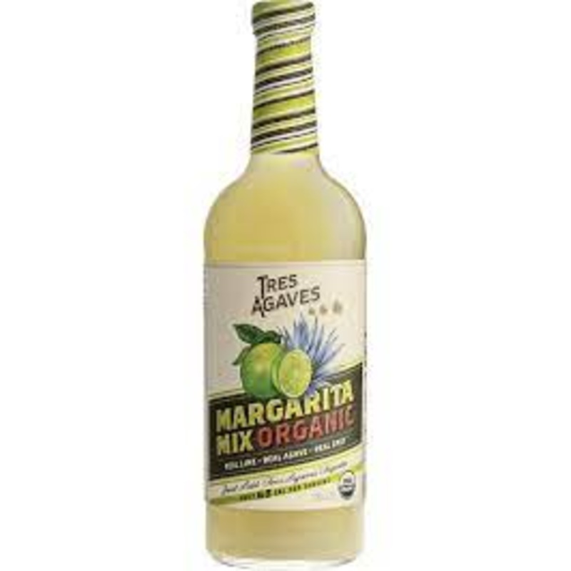 Tres Agaves Organic Lime Margarita Mix 1Lt