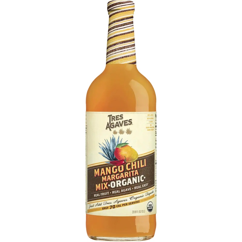 Tres Agaves Mango Chili Margarita 1Lt