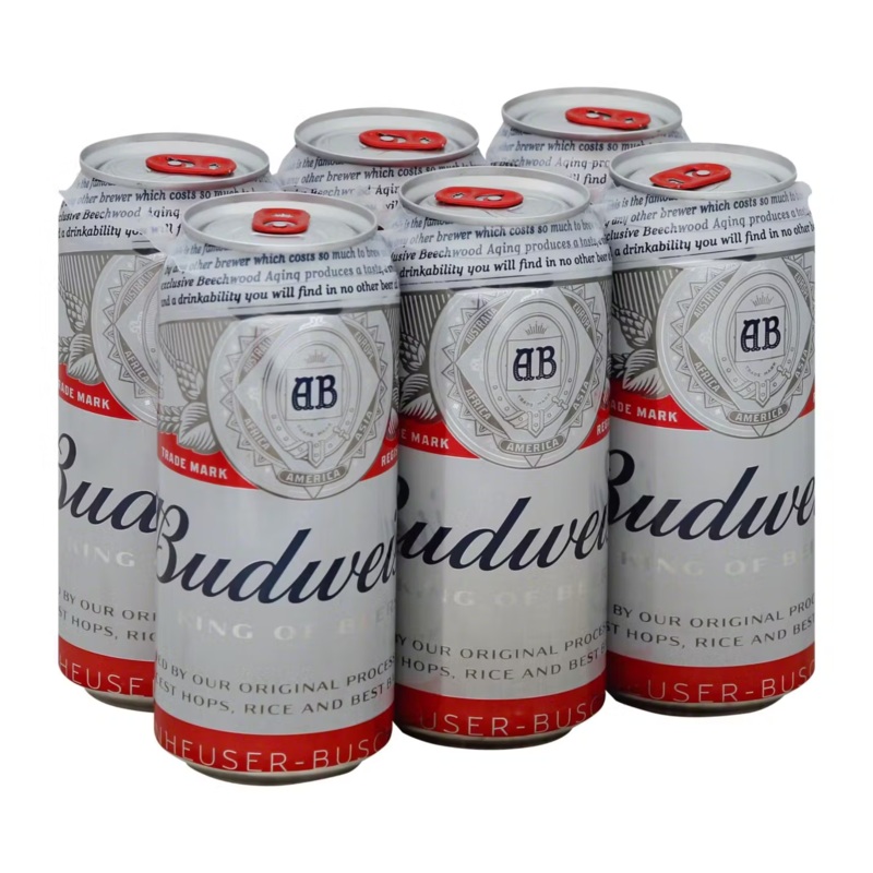 Bud Can 6pk 16 oz