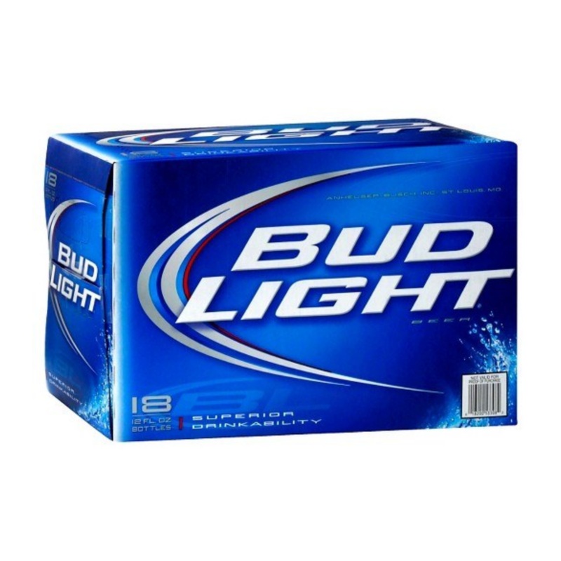 Bud Light Can 18Pk 12oz