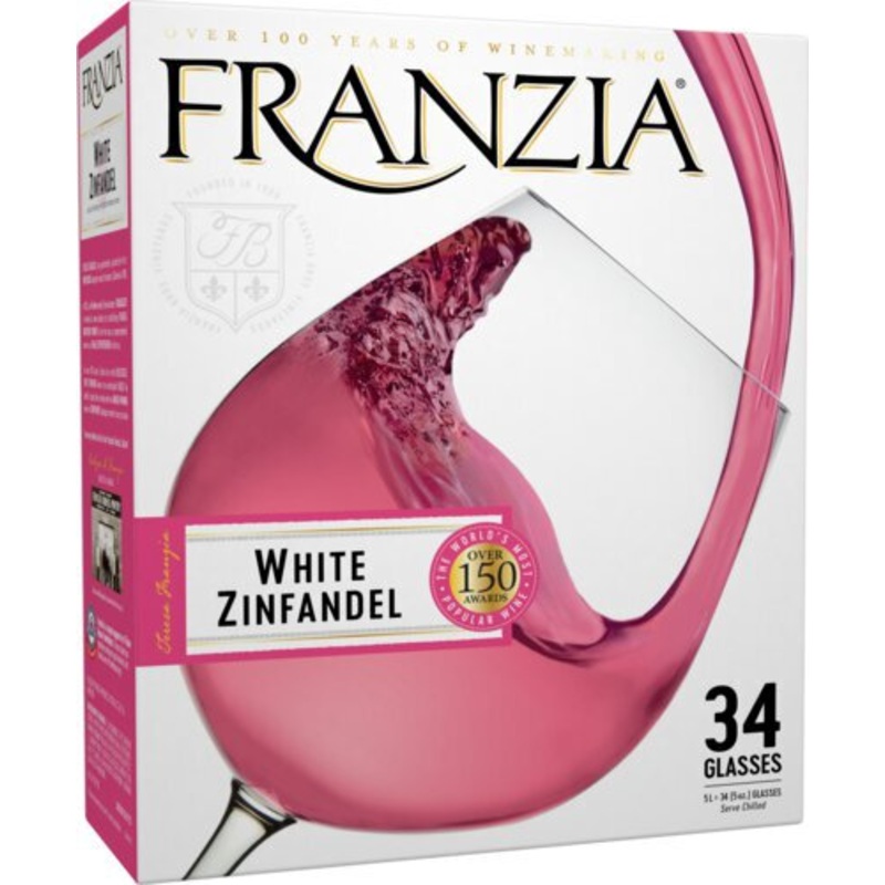 Franzia Owc White Zinfandel 5 ltr