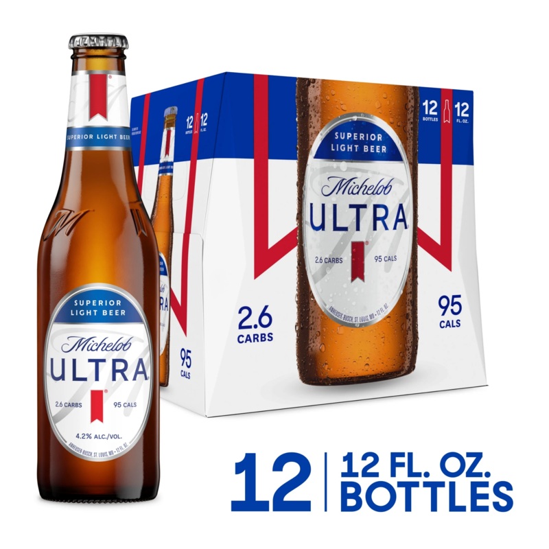 Michelob Ultra Btl 12pk  12 Oz