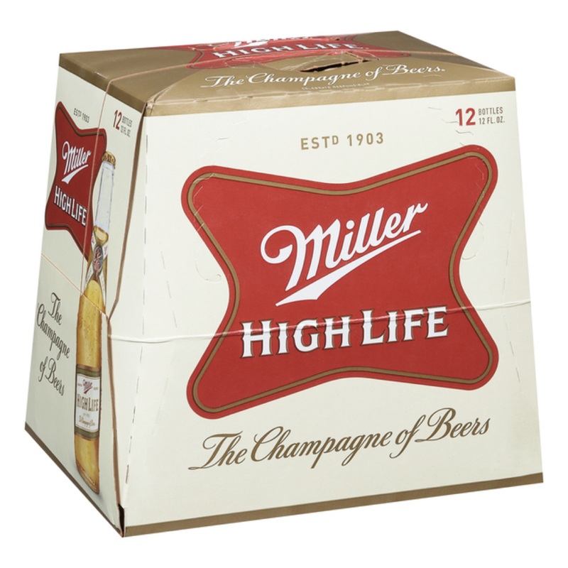 Miller High Life Light 12pk Btl 12oz