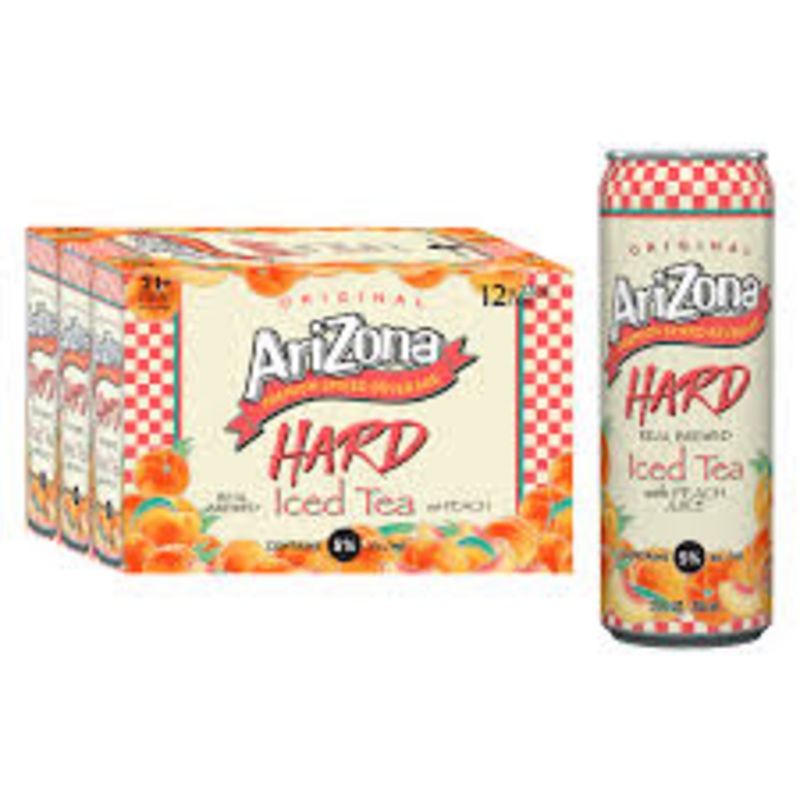 Arizona Hard Peach 12oz 12pk Cans