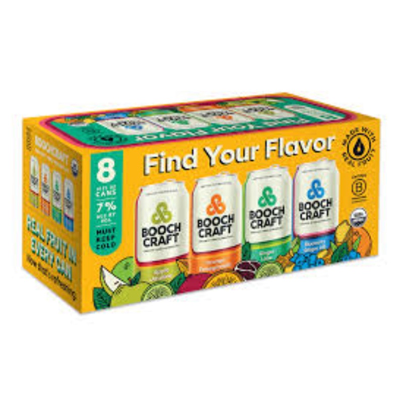 Boochcraft Find Your Flavor 12oz 8 Pack Cans
