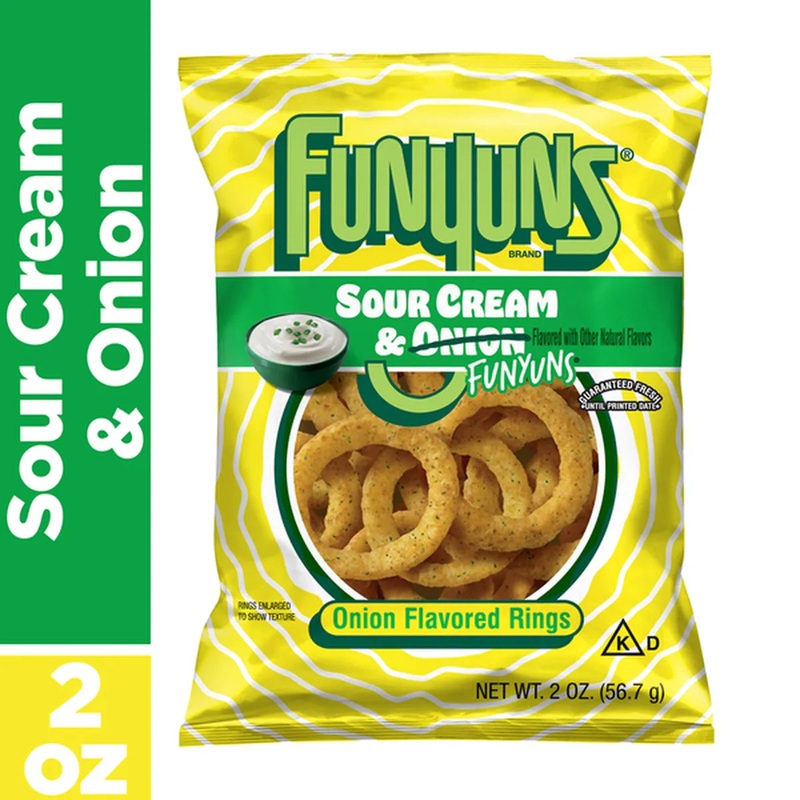 Funyuns Sour Cream Onion Flavor Rings 56.7g