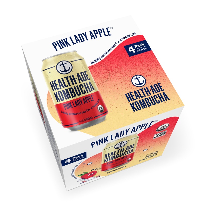 Health Aid Khombycha 4 Pack 12oz Can Cans