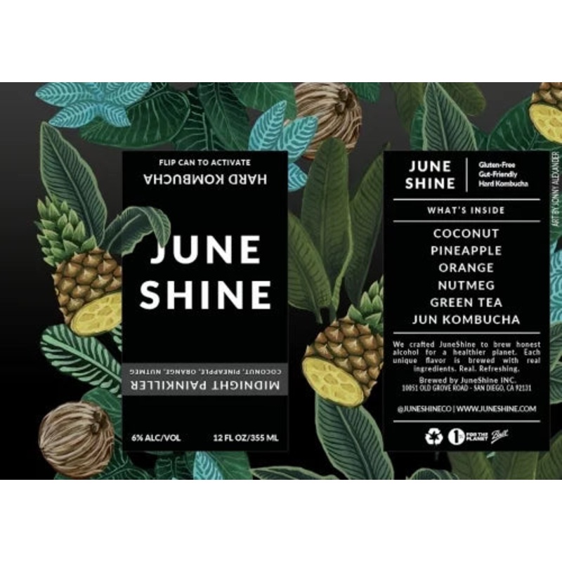 June Shine Midnight Dream 12oz 4 Pack Cans