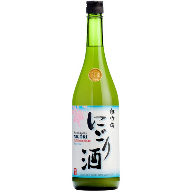 Sho Chiku Bai Nigori Unfiltered Sake 750ml
