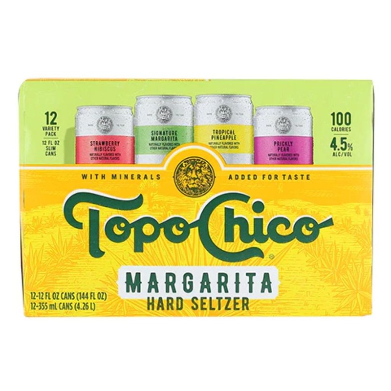 Topo Chico Hard Margarita Variety 12oz 12 Pack Cans