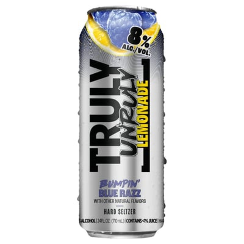 Truly Unruly Bumpin Blue Razz 24oz Can