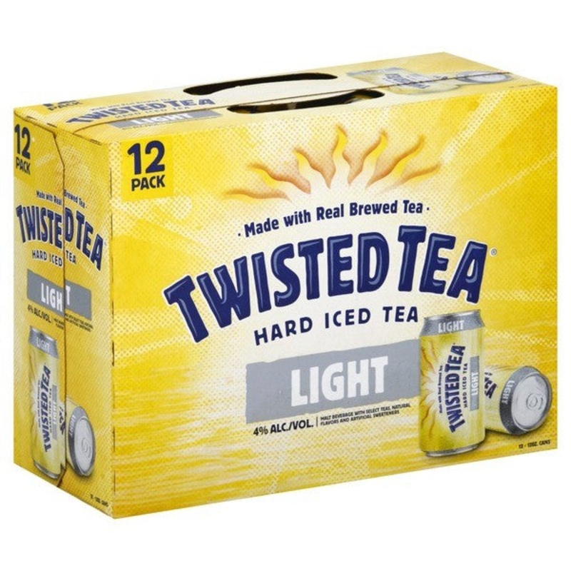 Twisted Tea Light 12oz 12 Pack Cans