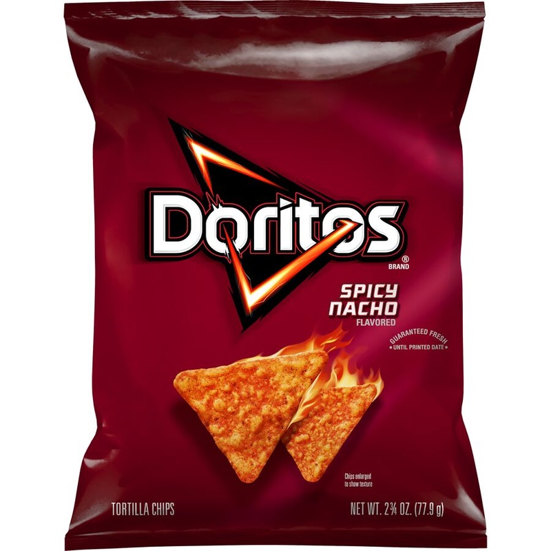 Doritos Spicy Nacho Tortilla Chips 77.9g