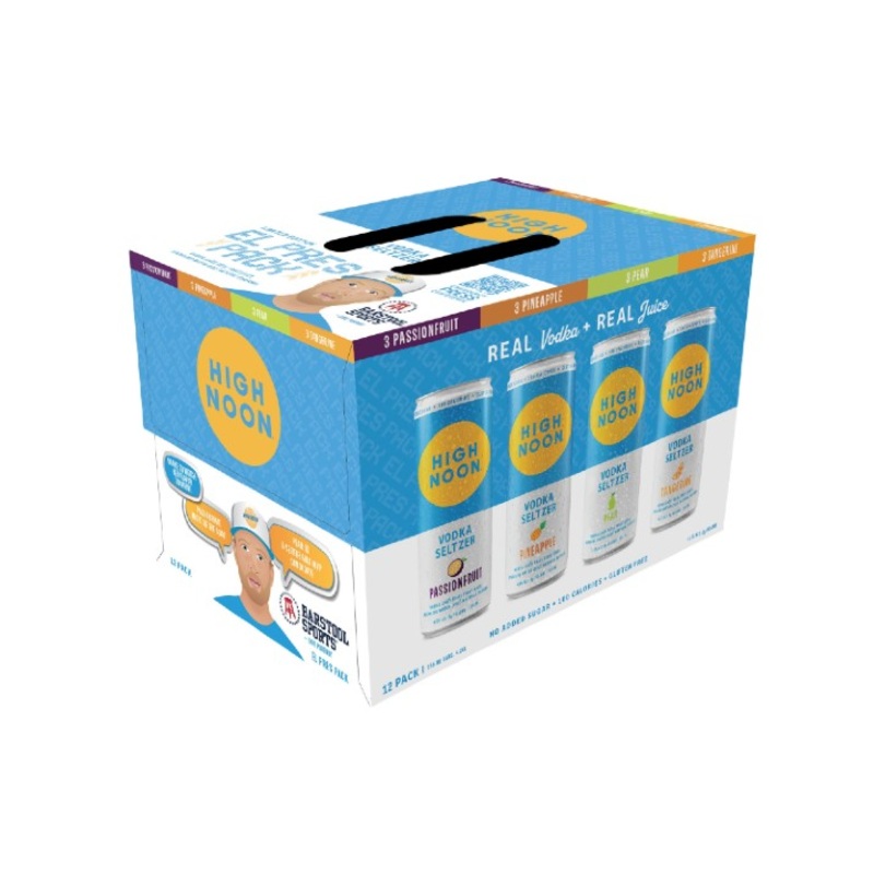 High Noon LTO El Pres limited edition Vodka Seltzer Variety 12oz 12 Pack Can