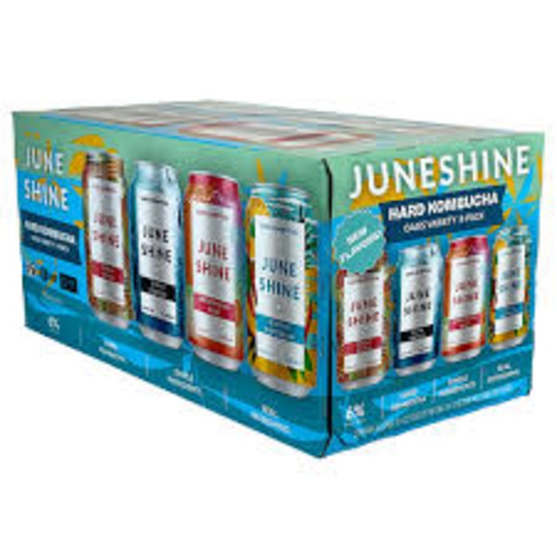 June Shine Hard Kombuch Oasis Variety 12oz 8 Pack Can