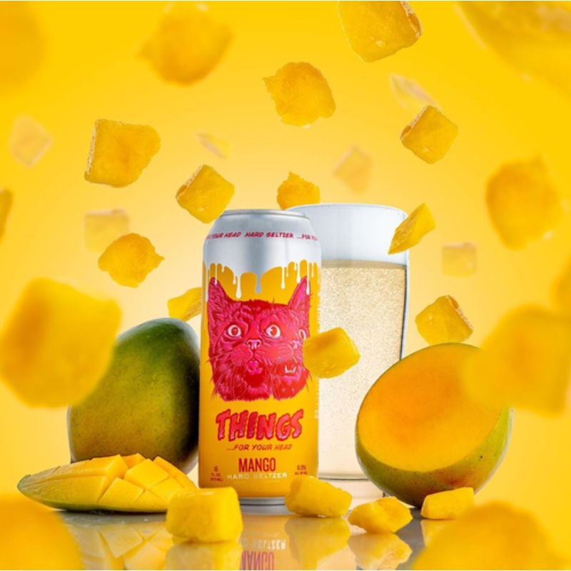 Things Mango Hard Seltzer's 16oz 4 Pack Can