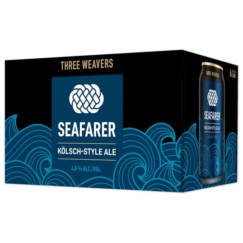 Three Weavers Seafarer Kolsch - Style Ale 12oz 6 Pack Can