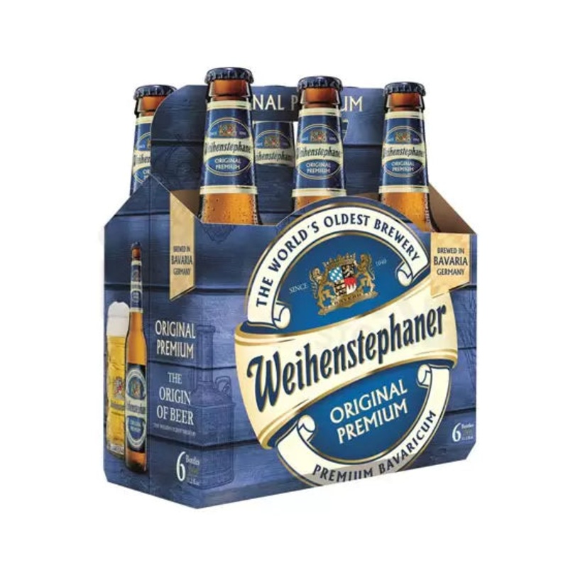 Weihenstephaner Original Premium 12oz 6 Pack Bottle