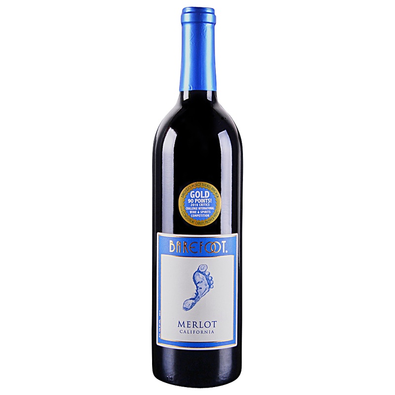 Barefoot Merlot 750ml
