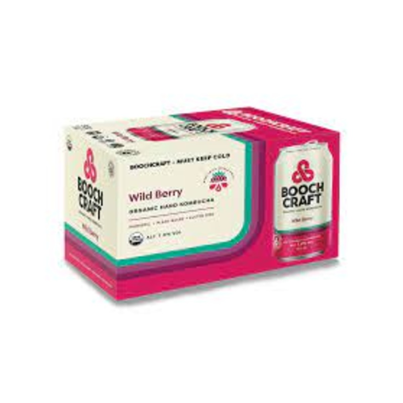 Booch Craft Cranberry 12oz 6 Pack Can