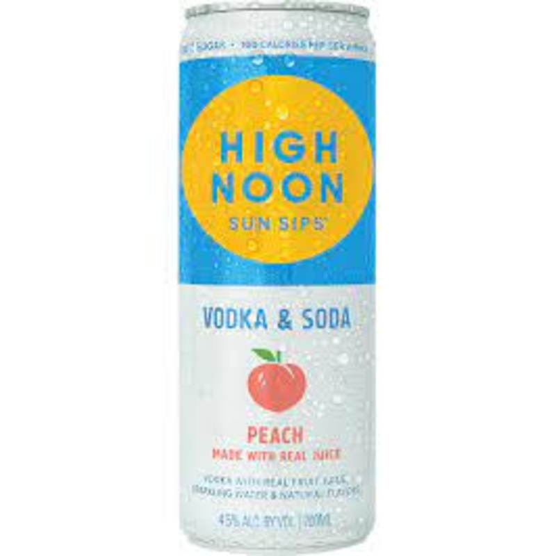 High Noon Vodka & Soda Peach 24oz Can