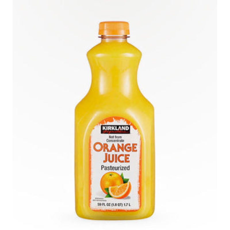 Kirkland Orange Juice Pasteurized 59 oz 1.7 L