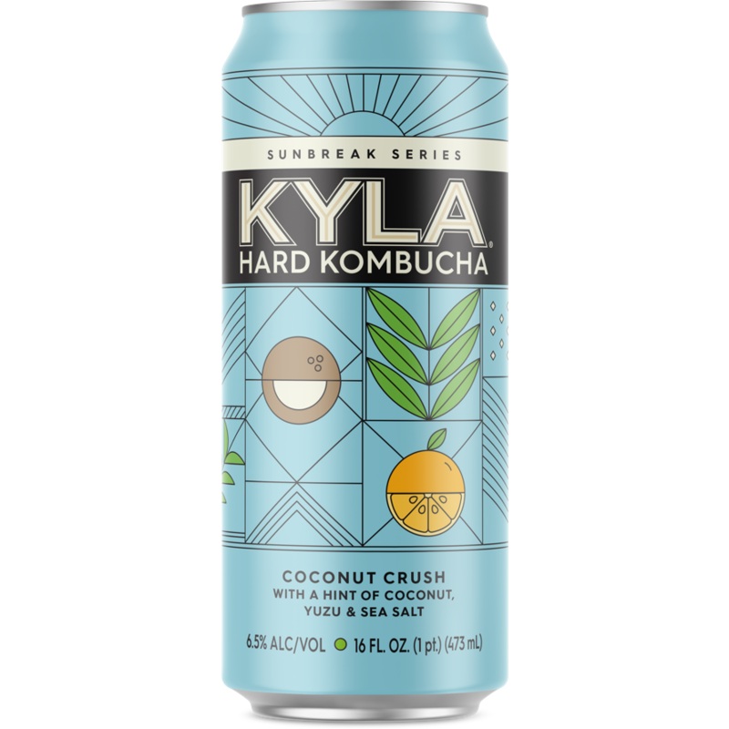 Kyla Hard Kombucha Coconut Crush 16oz