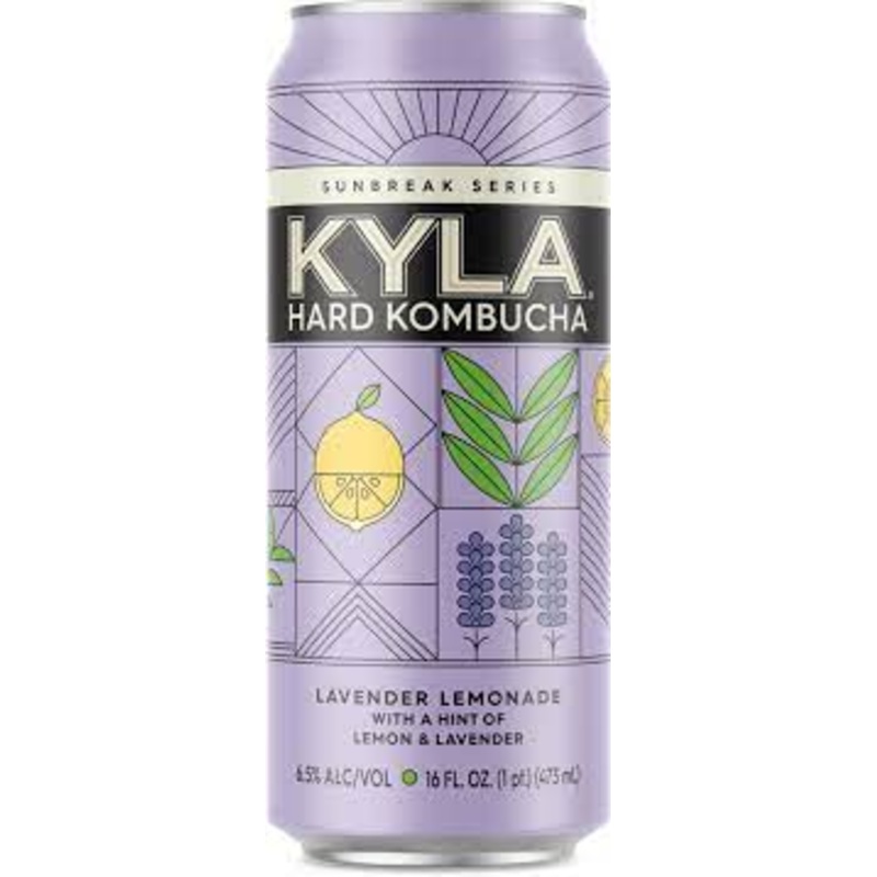 Kyla Hard Kombucha Lavender Lemonade 16oz