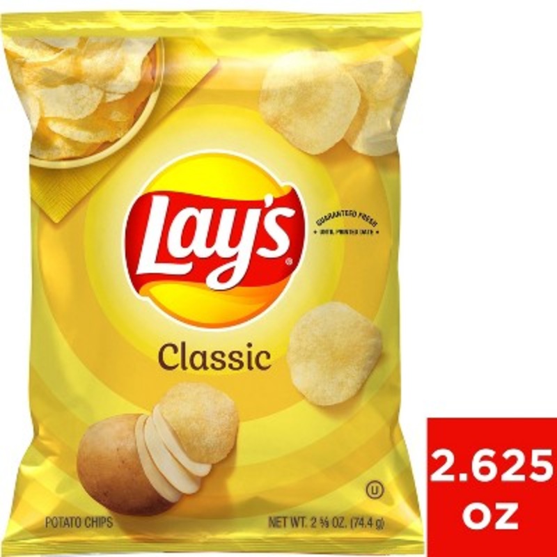 Lay's Classic Potato Chips 74.4g