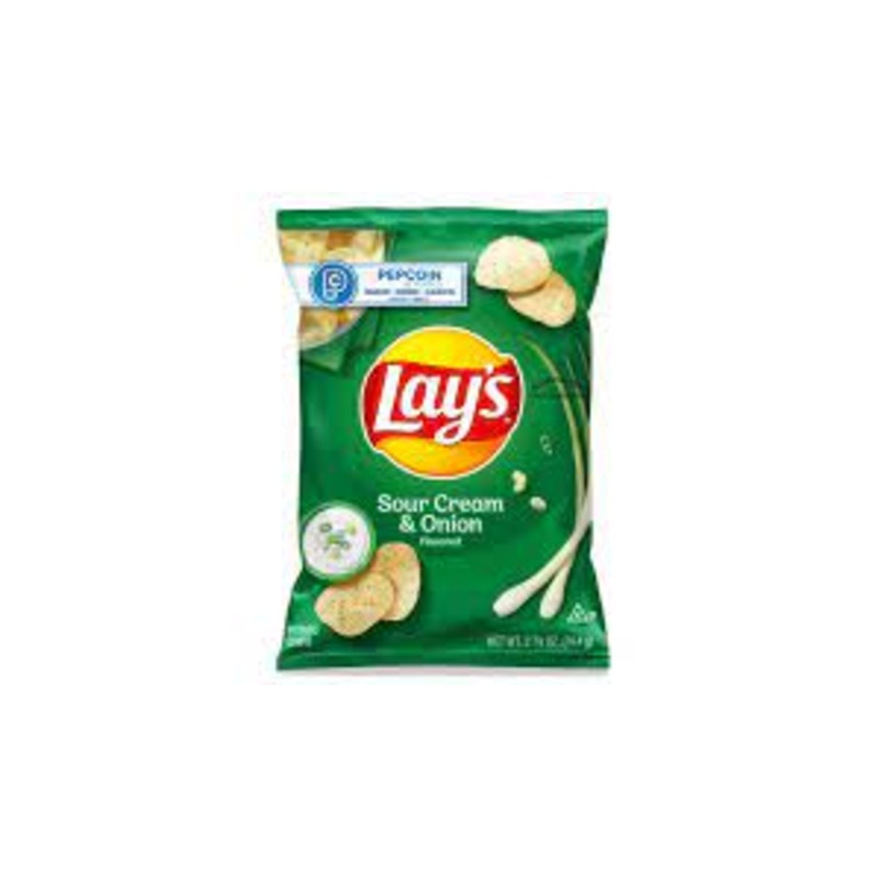 Lay's Sour Cream & Onion Flavored Potato Chips 74.4g