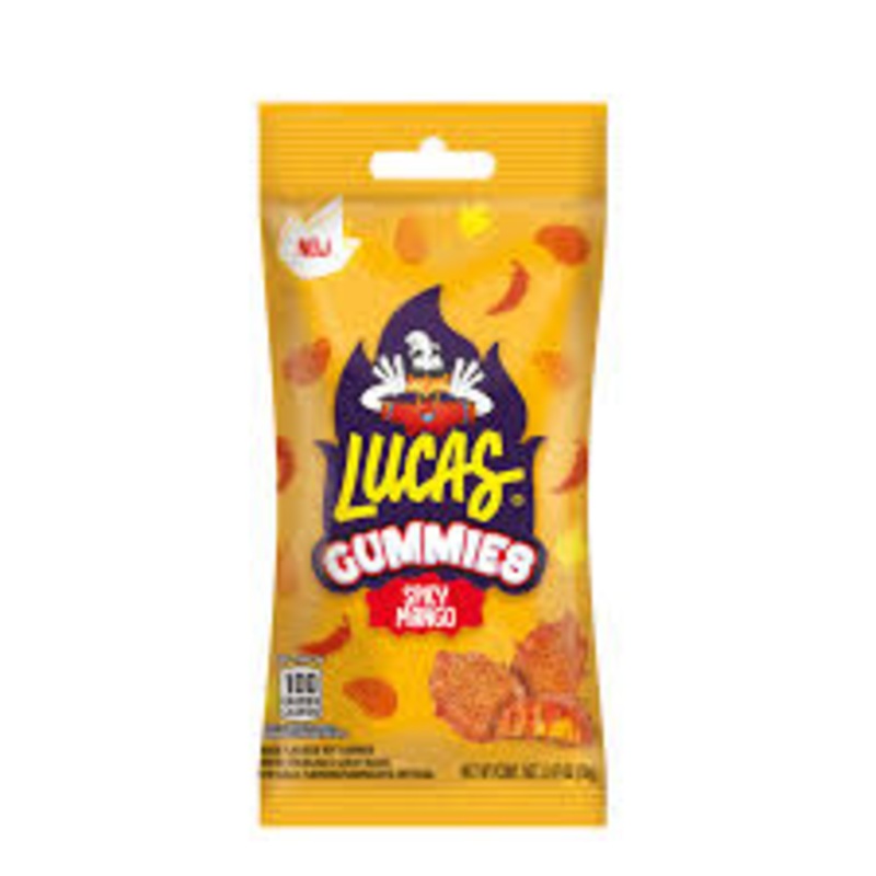 Lucas Gummies Spicy Mango 70g