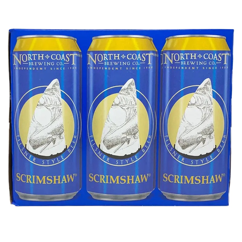 North Coast Scrimshaw PIlsner 16oz 6 Pack Can (alc.4.5%)