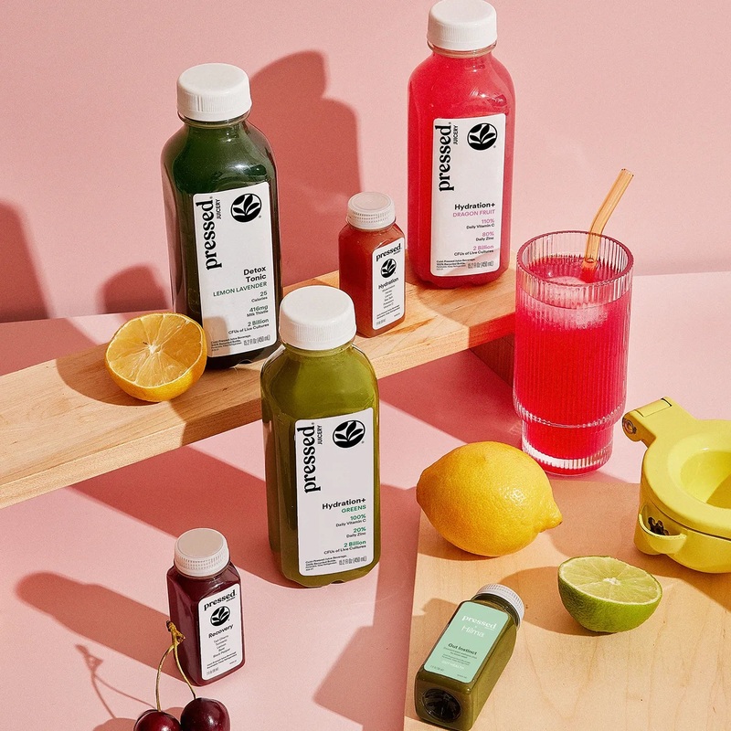 Pressed Probiotic Lemonade Elderberry 450ml