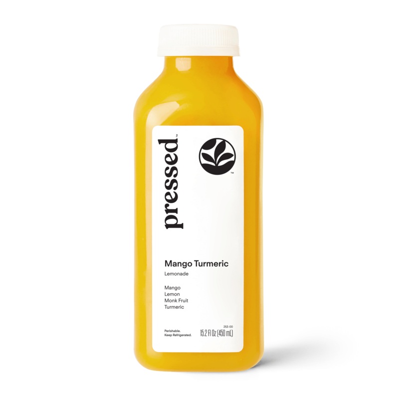 Pressed Probiotic Lemonade Mango Turmeric  450ml