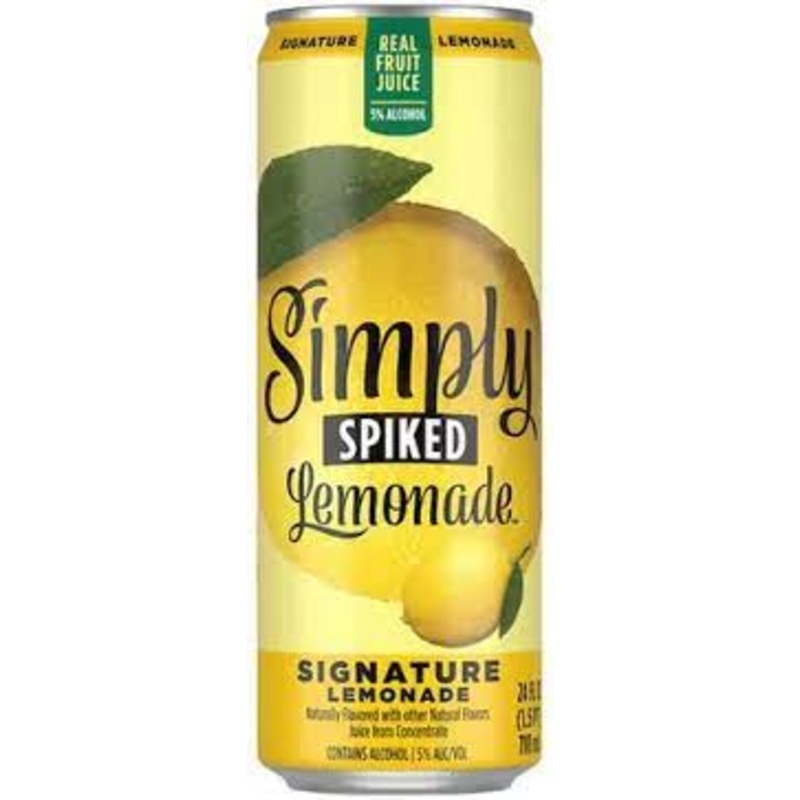 Simply Spiked Lemonade Signature Lemonade 24oz Can