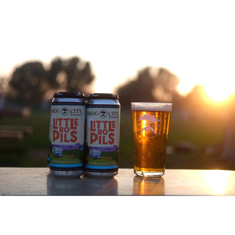 Smog City Little Bo Pills Pilsner 16oz 4 Pack Can (alc.4.4%)